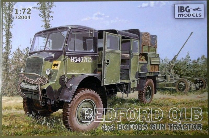 1:72 Bedford QLB 4x4 Bofors Gun tractor