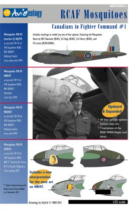 1:32 RCAF Mosquitoes FB VI of 418 Squadron - Intruders (Revised / Limited Re-Release)