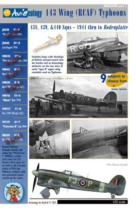 1:32 RCAF Hawker Typhoon - 1944 to Bodenplatte (Part 1)
