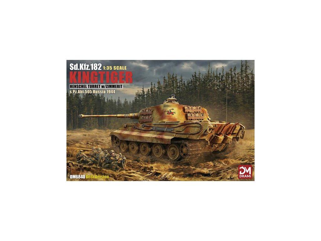 1:35 Sd.Kfz. 182 Kingtiger Henschel s.Pz.Abt.505 Russia