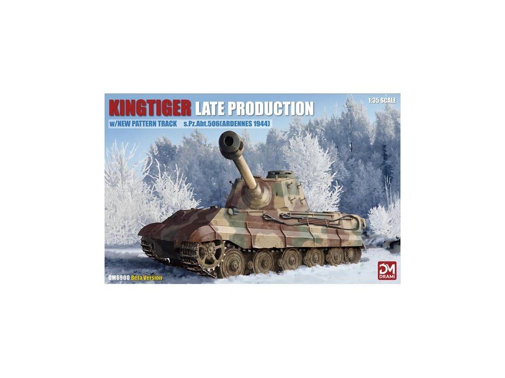 1:35 Kingtiger late production s.Pz.Abt.506 Ardennen