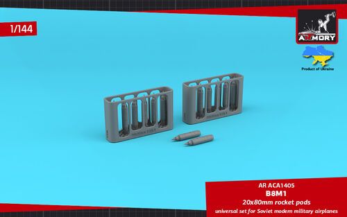 1:144 B8M1 20x80 mm Rocket Pods (12 pcs)