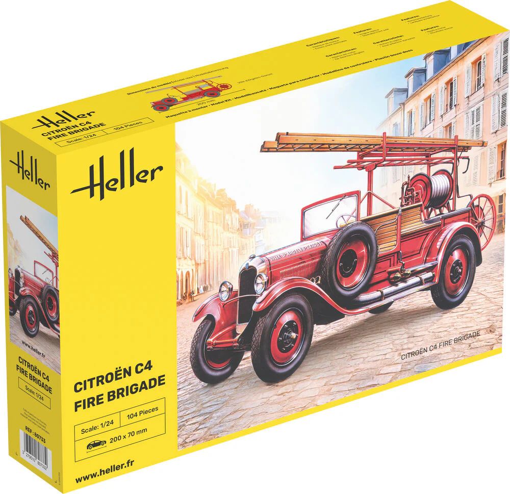 1:24 Citroen C4 Fire Brigade