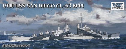 1:700 USS San Diego CL-53 1944 Standard Edition
