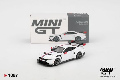 1:64 Ford Mustang GTD - Spirit of America 2025 White