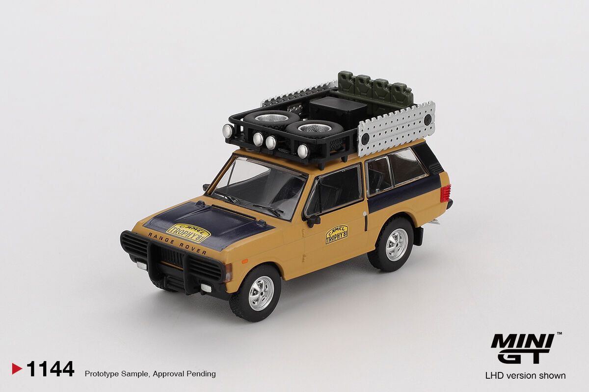 1:64 Range Rover - Camel Trophy Sumatra 1981 Winner (Blister)