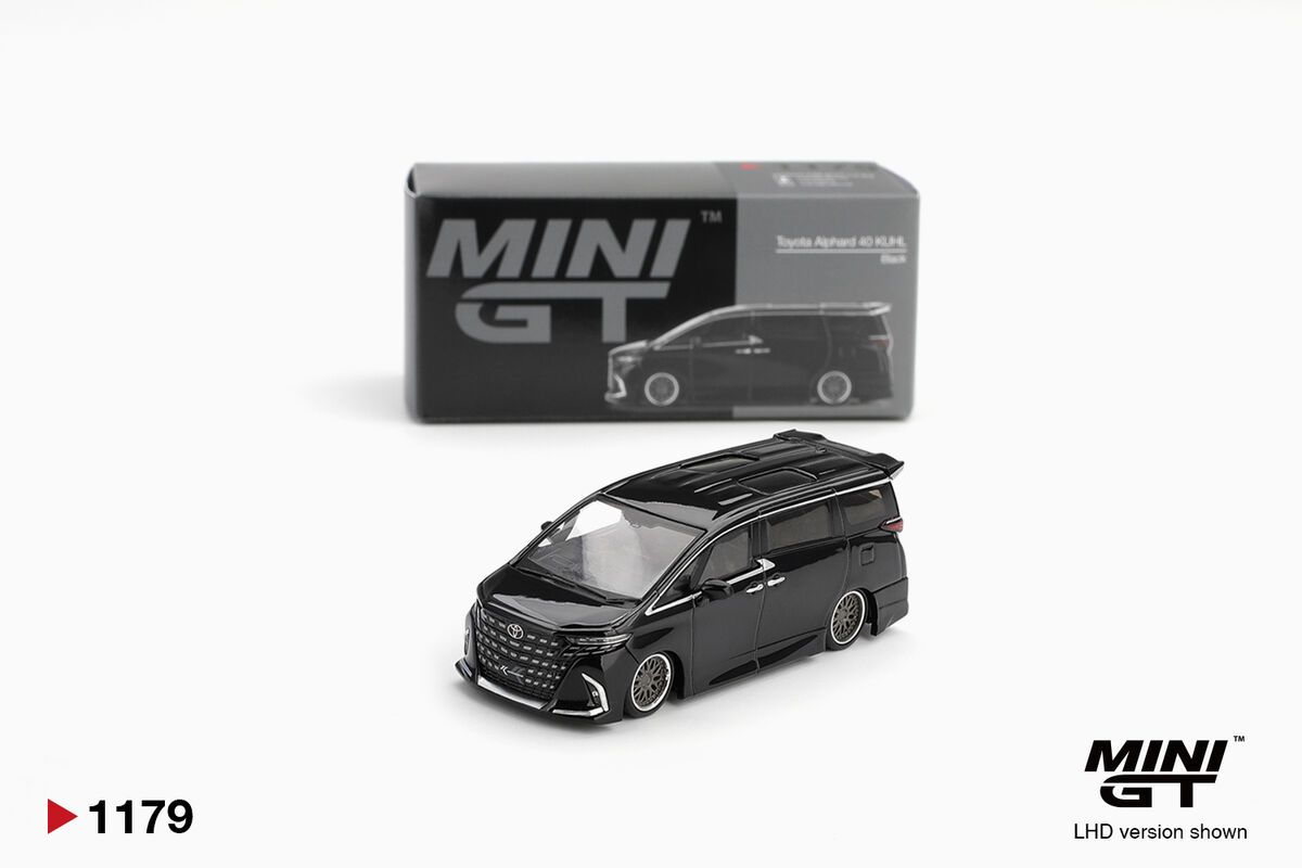 1:64 Toyota Alphard 40 2025 Black