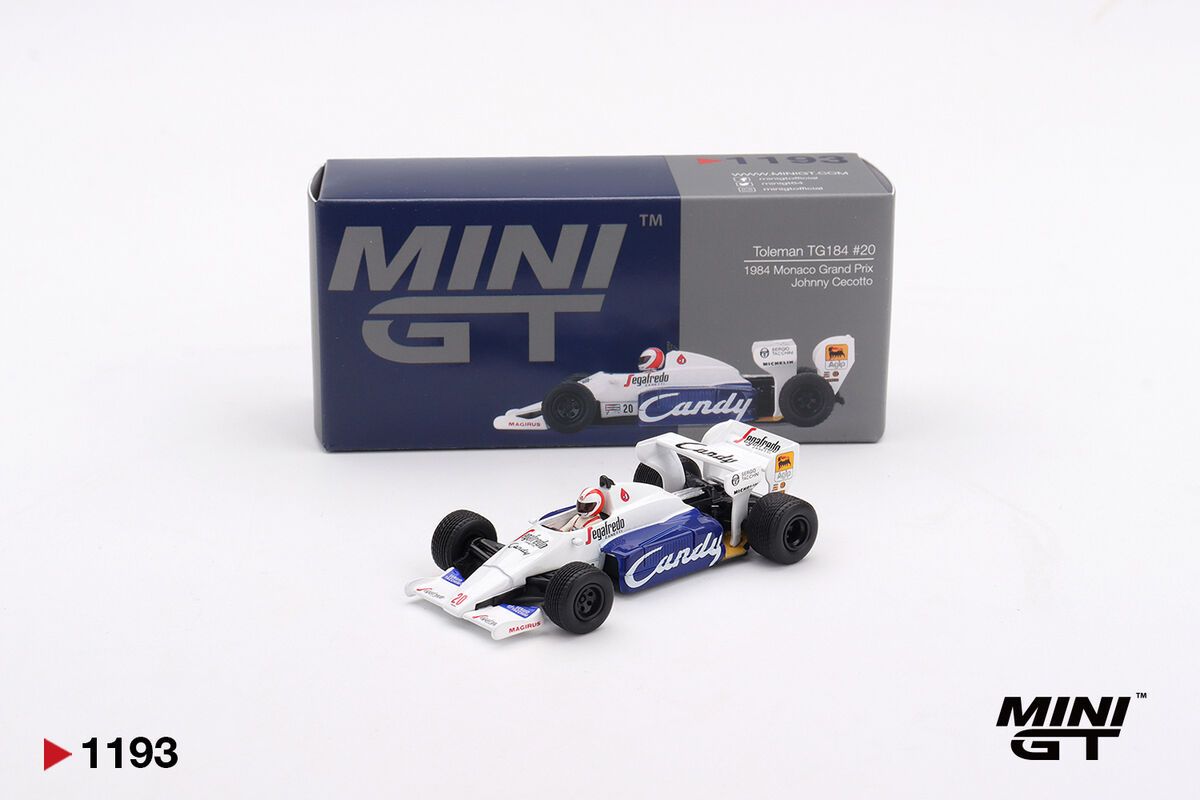 1:64 Toleman TG184 - No.20 Johnny Cecotto Monaco Grand Prix 1984