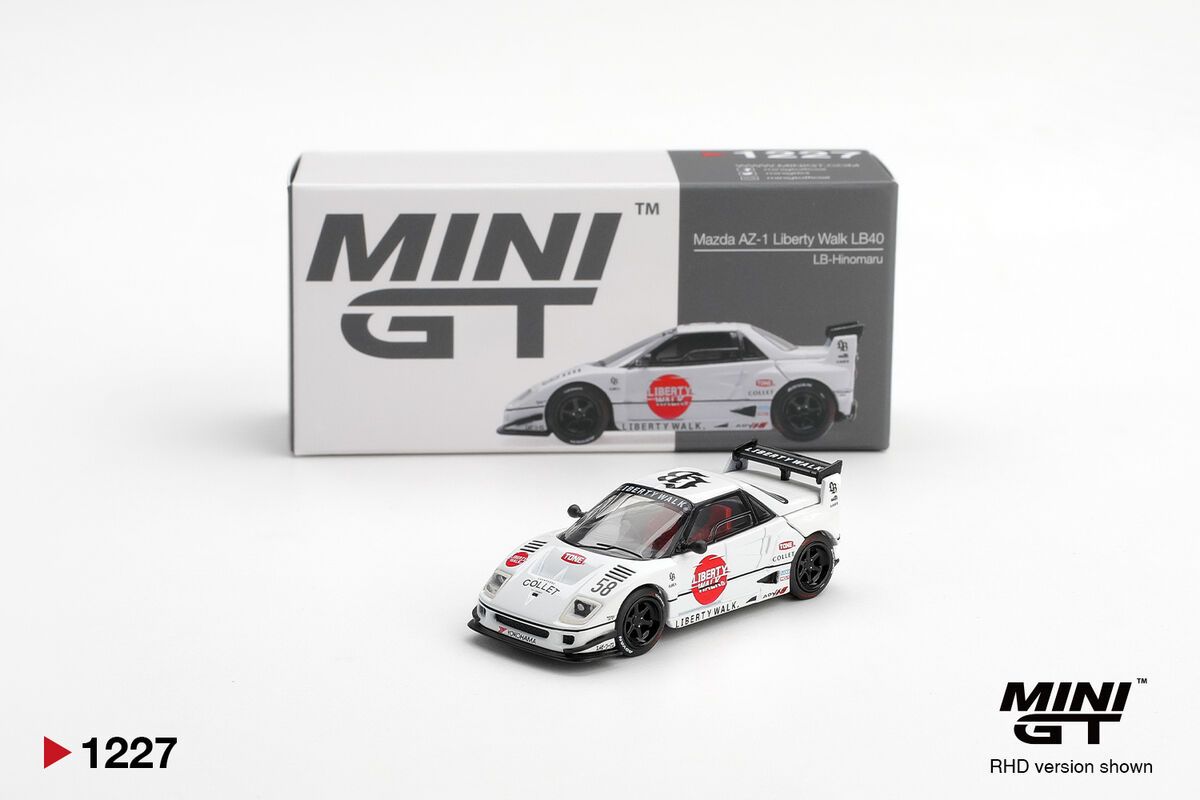 1:64 Mazda AZ-1 Liberty Walk LB40 LB-Hinomaru 2025
