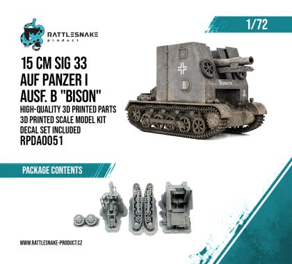 1:72 15 cm sIG 33 auf Panzer I Ausf. B „Bison“