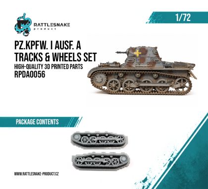 1:72 Pz.Kpfw. I Ausf. A – Tracks & Wheels Set