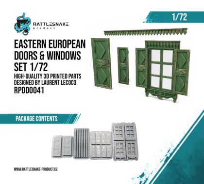 1:72 Eastern European Doors & Windows Set