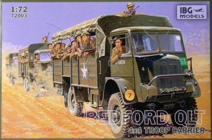 1:72 Bedford QLT 4x4 Troop Carrier