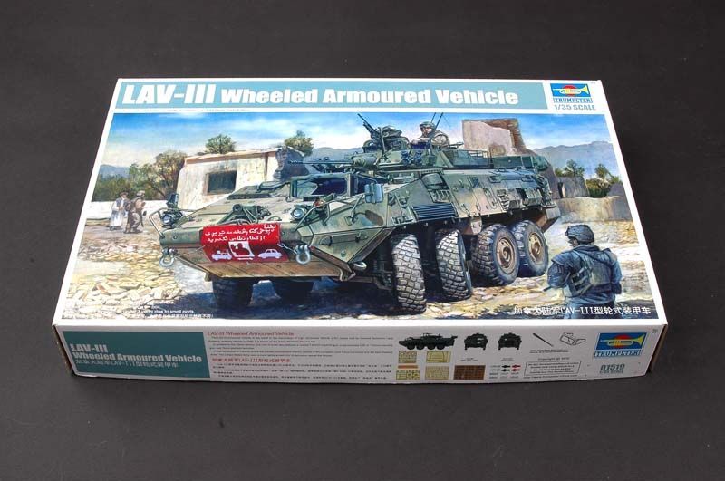 1:35 LAV-III 8x8 wheeled armoured vehicle