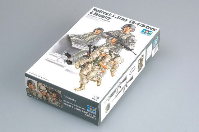 1:35 Modern U.S .Army CH-47D Crew & Infantry