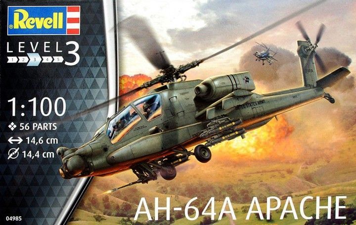 1:100 AH-64A Apache