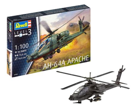 1:100 AH-64A Apache