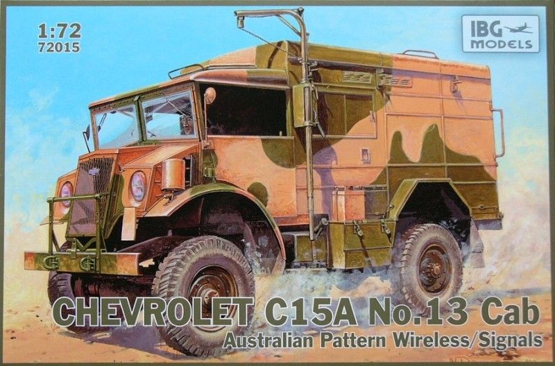 1:72 Chevrolet C15A No.13 Cab Australian Pattern Wireless