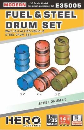 1:35 Modern Fuel & Steel Drum Set