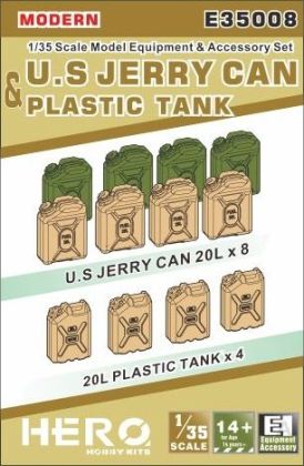 1:35 Modern US Jerry Can & Plastic Tank