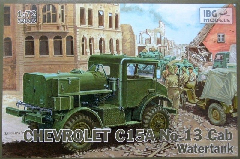 1:72 Chevrolet C15A No.13 Cab Watertank