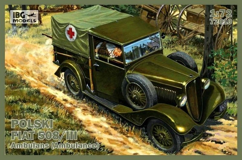 1:72 Polski Fiat 508/III Ambulance