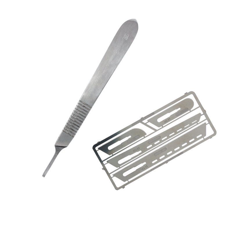 Precision Saw Set (0.12mm) with Scalpel Handle