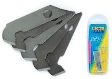 Čepel pro rytí plastových desek (zahnutá, pro nůž PKN4150), 5 ks