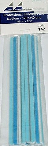 Brousítko úzké (3 mm) středně hrubé (modré)