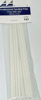 Brousítko úzké (3 mm) jemné (bílé)