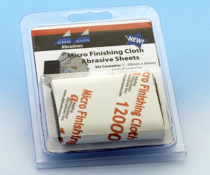 Sada leštících brusných hadříků