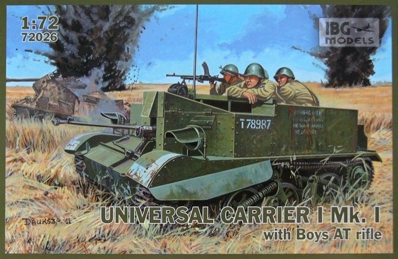 1:72 Universal Carrier I Mk.I with Boys AT rifle