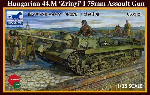 1:35 Hungarian 75mm Assault Gun 44.M 