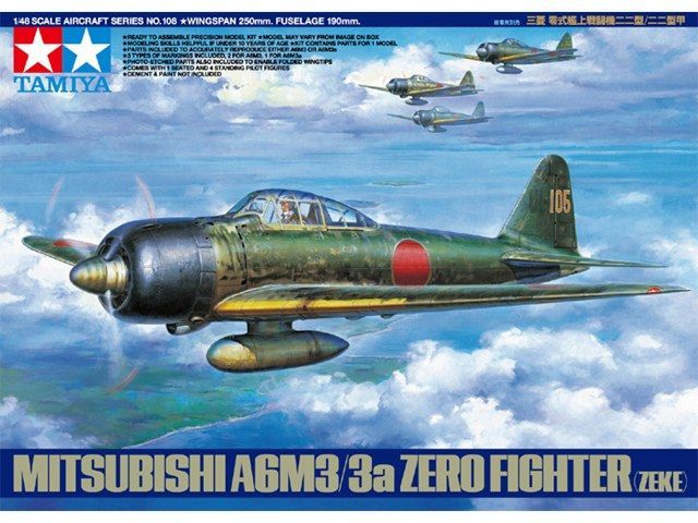 1:48 Mitsubishi A6M3/3a Zero Fighter (Zeke)