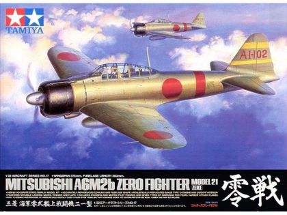 1:32 Mitsubishi A6M2b Zero Fighter Model 21 (Zeke)