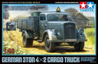 1:48 German 3ton 4x2 Cargo Truck