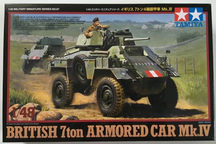 1:48 BRITISH 7ton ARMORED CAR Mk.IV
