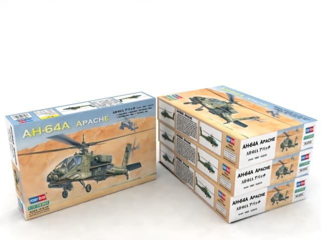 1:72 AH-64A Apache Attack Helicopter