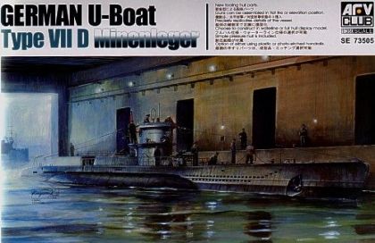 1:350 German U-Boat Type VIID Minenleger