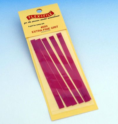 Brusné pásy pro rámové brousítko Flex-i-file - velmi jemné