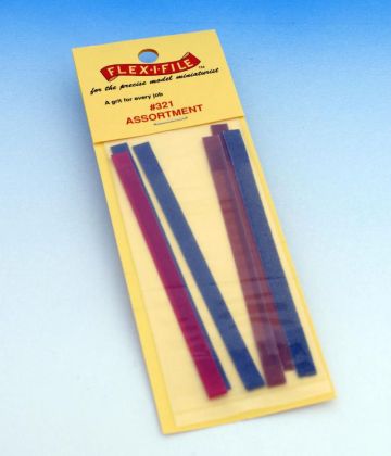 Náhradní brusné pásy pro rámové brousítko Flex-i-file - výběr