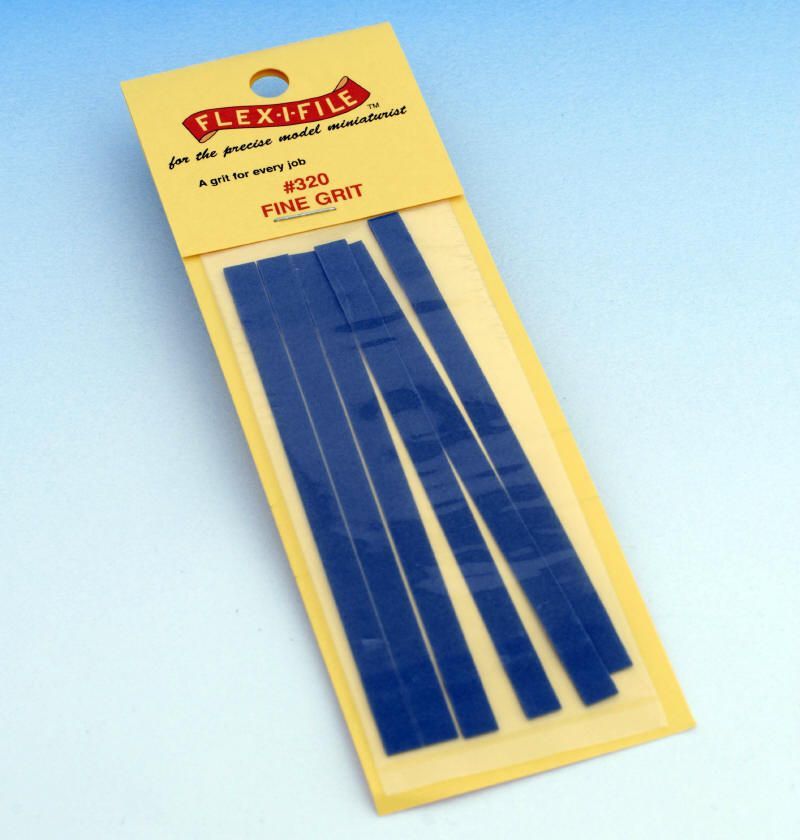 Brusné pásy pro rámové brousítko Flex-i-file - jemné