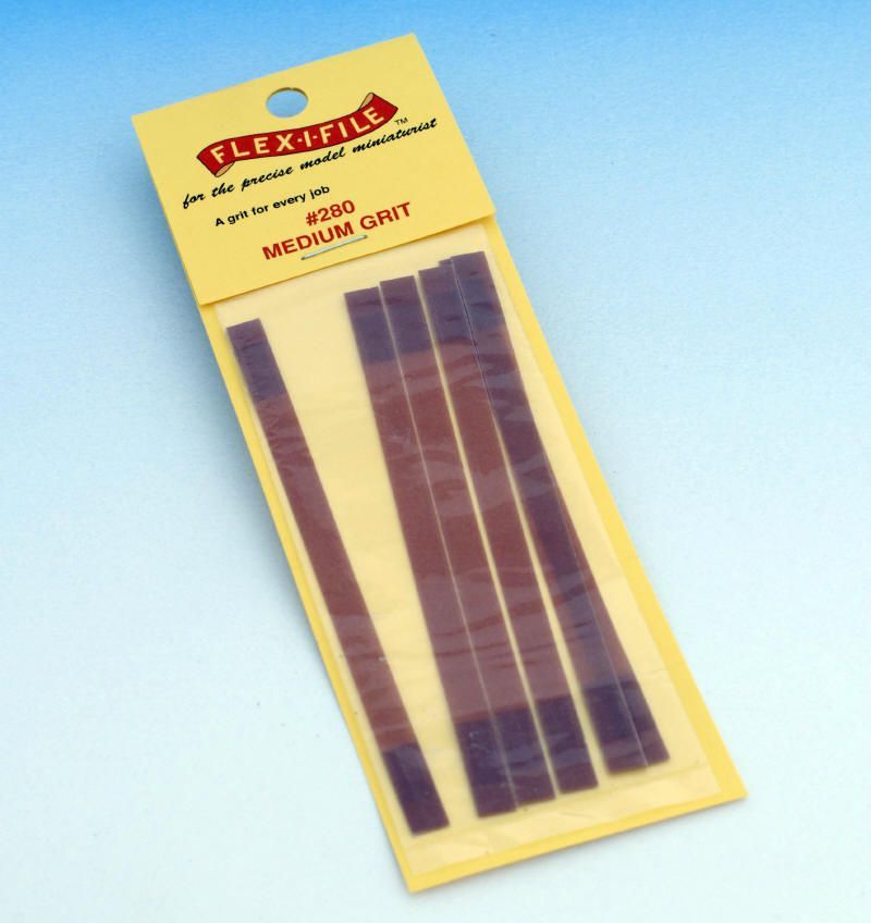 Brusné pásy pro rámové brousítko Flex-i-file - střední