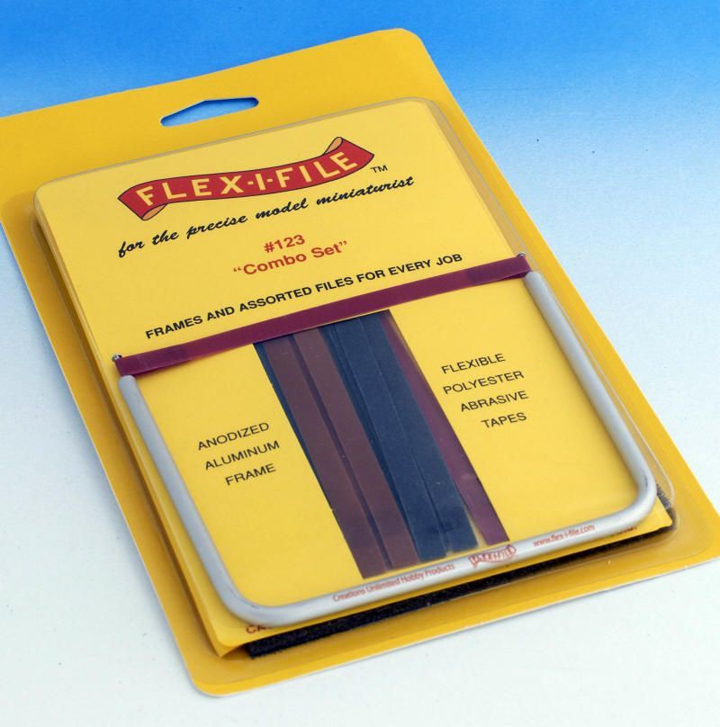 Rámové brousítko Flex-i-file - větší sada