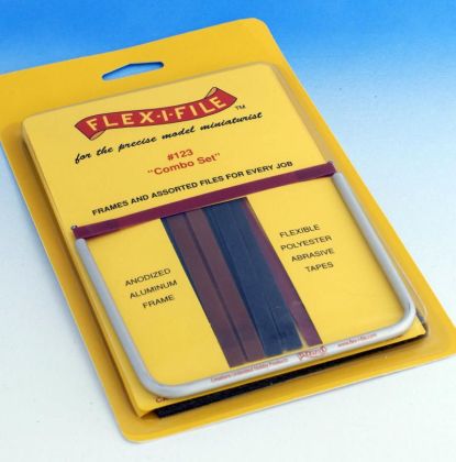 Rámové brousítko Flex-i-file - větší sada