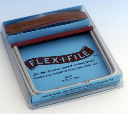 Sada tří brousítek Flex-i-file