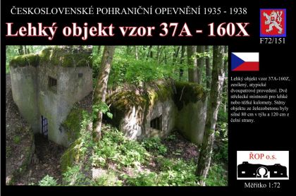 1:72 Lehký objekt vzor 37A-160X