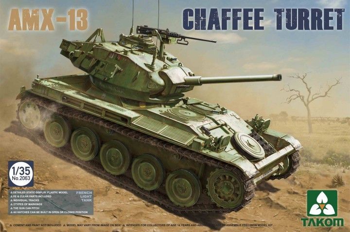 1:35 AMX-13 Chaffee Turret