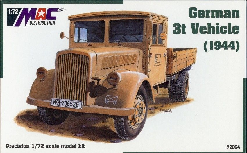 1:72 German 3t Vehicle (1944)