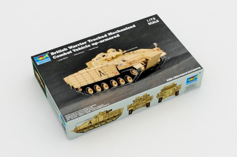 1:72 British Warrior Tracked Mechanised Combat Vehicle up-armored